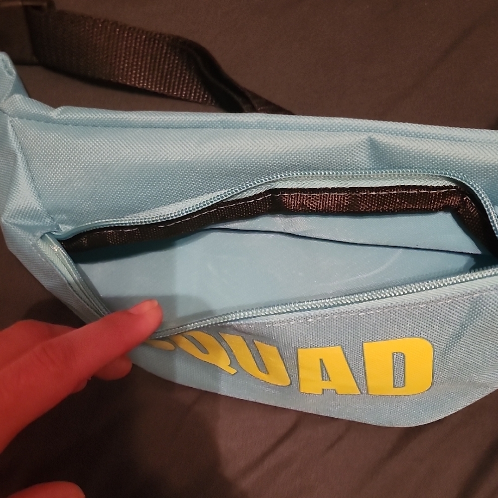 Blue and Yellow SQUAD Fanny Pack - Picture 3 of 4